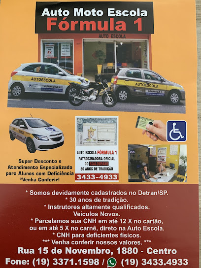Auto Escola Fórmula 1